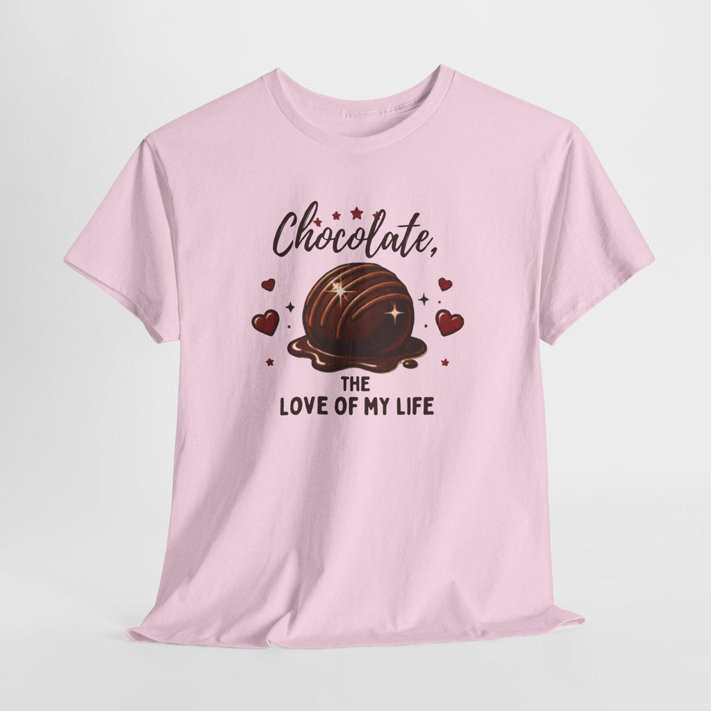 Chocolate the Love of My Life Tee | Candy Hearts, Dessert Illustration