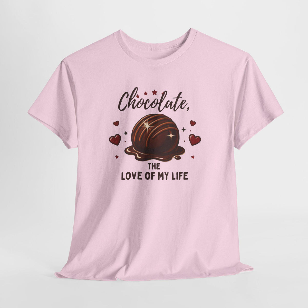 Chocolate the Love of My Life Tee | Candy Hearts, Dessert Illustration