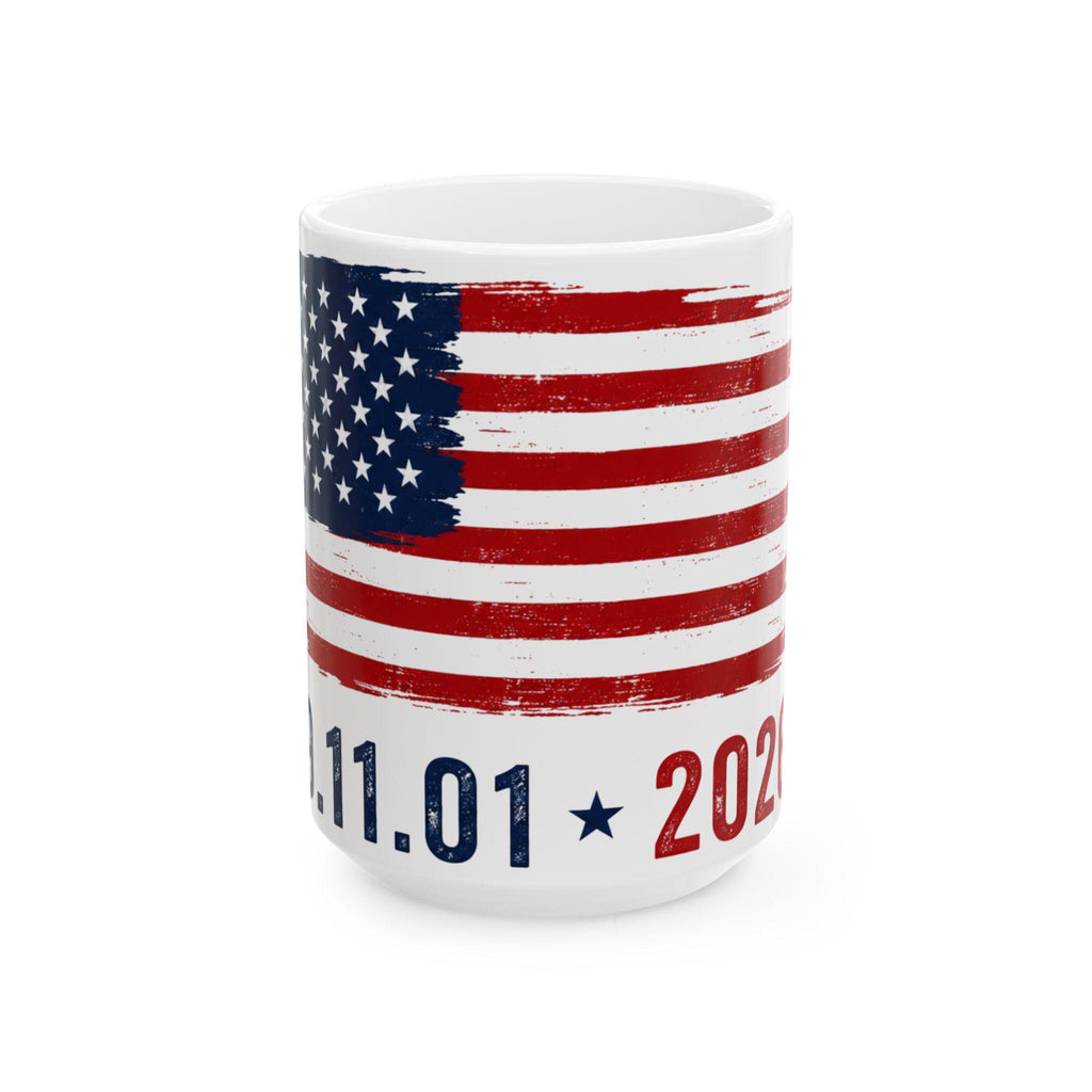 9 11 Mug | 9 11 Patriotic Memorial Ceramic Mug