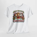 Merry Christmas Tee | Three Horses Holiday Design