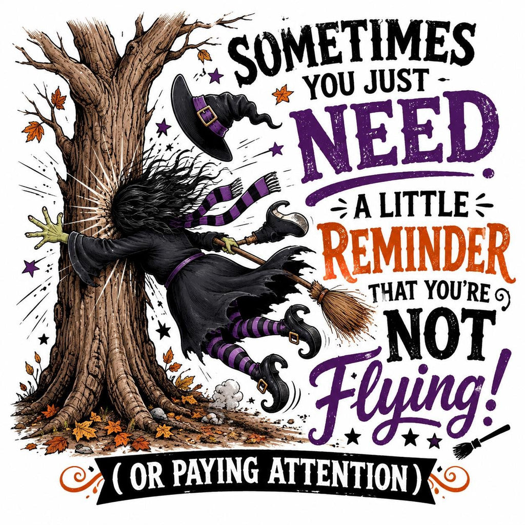 Witch Halloween Mug | Ceramic Coffee Cup, Sarcastic Flying Reminder
