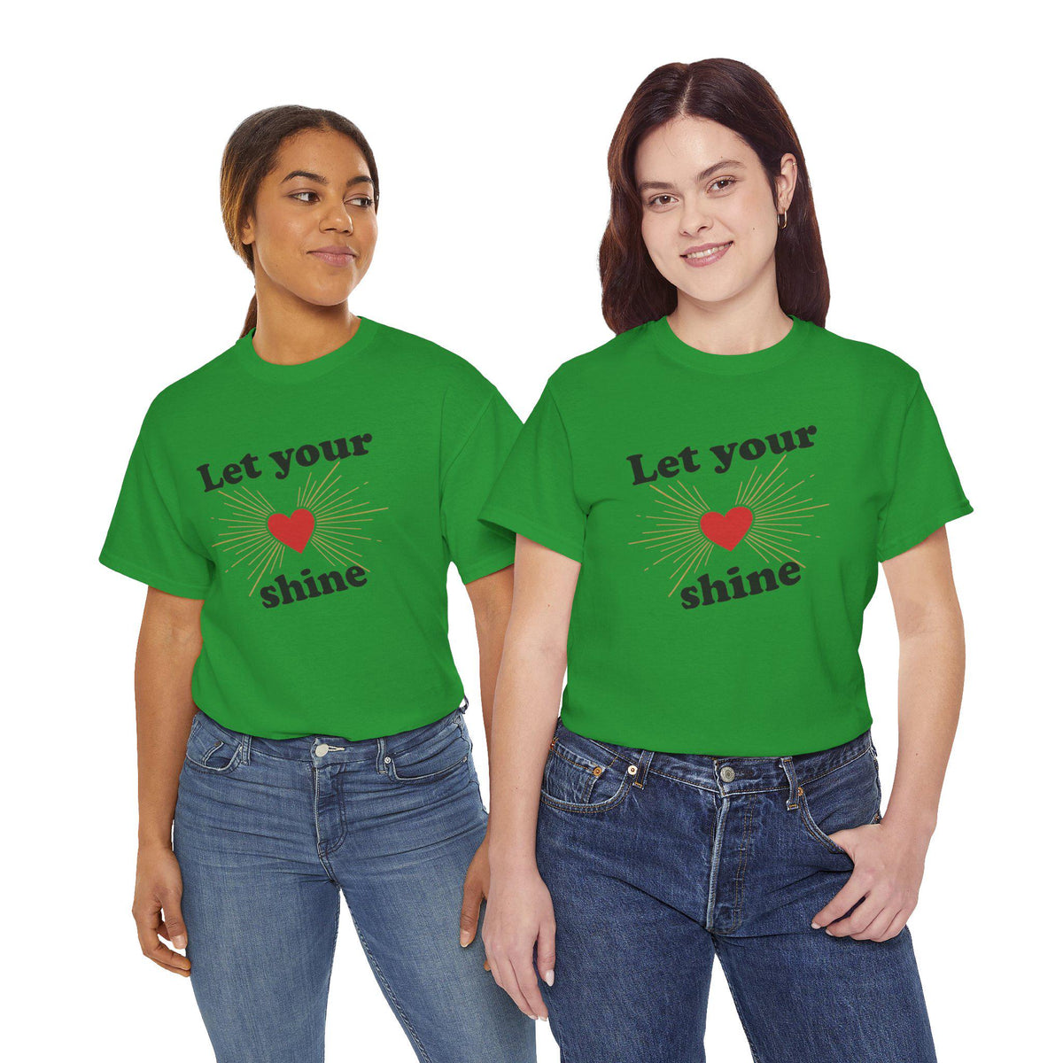 Let Your LOVE Shine Tee | Inspirational Graphic Shirt