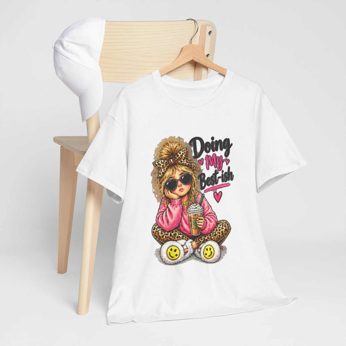 Doing My Best Sis T-Shirt — Cute Cozy Girl Graphic Tee