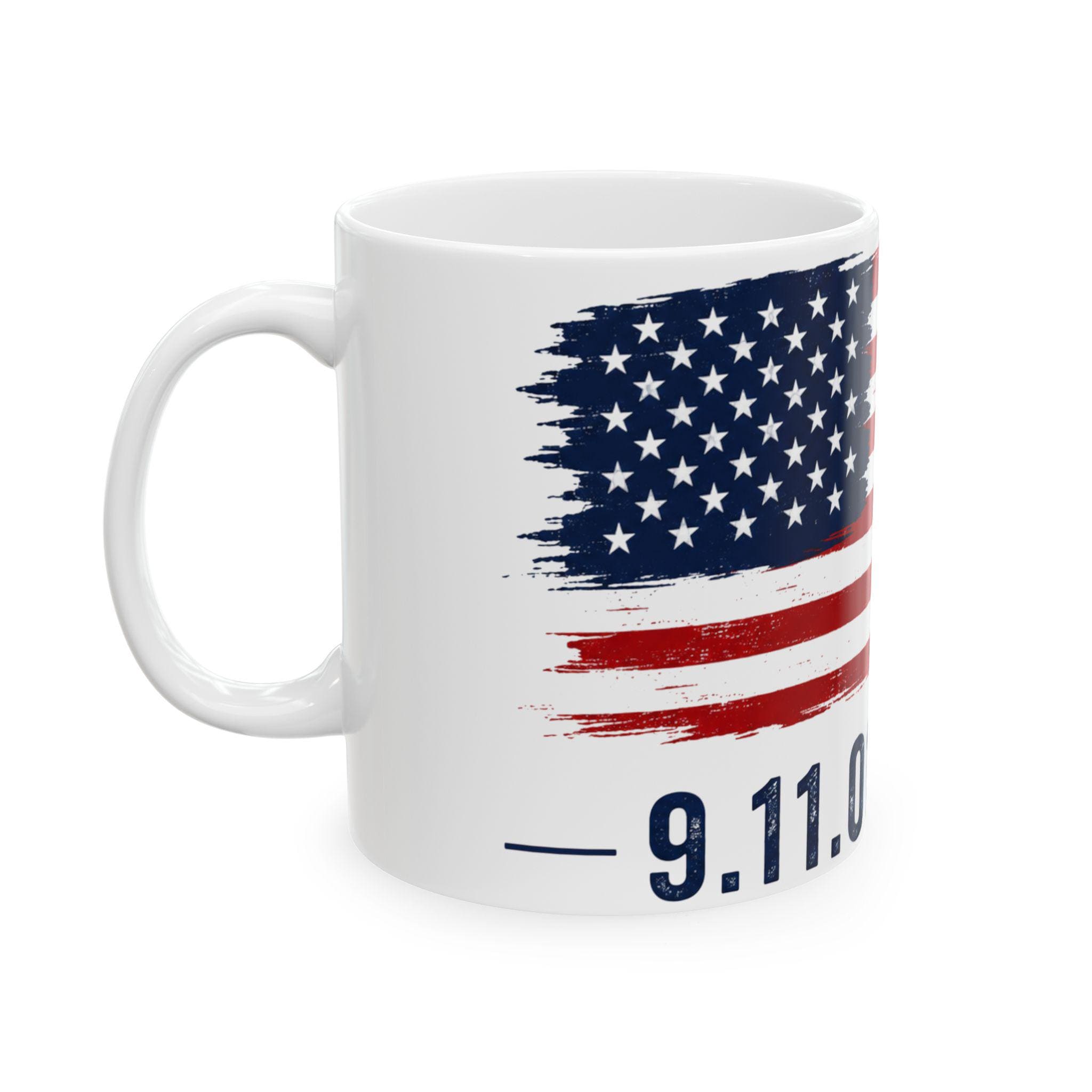 9 11 Mug | 9 11 Patriotic Memorial Ceramic Mug