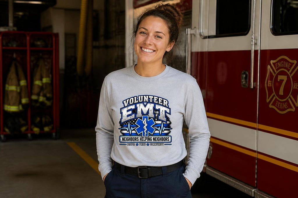 Volunteer EMT Long Sleeve Performance T-Shirt