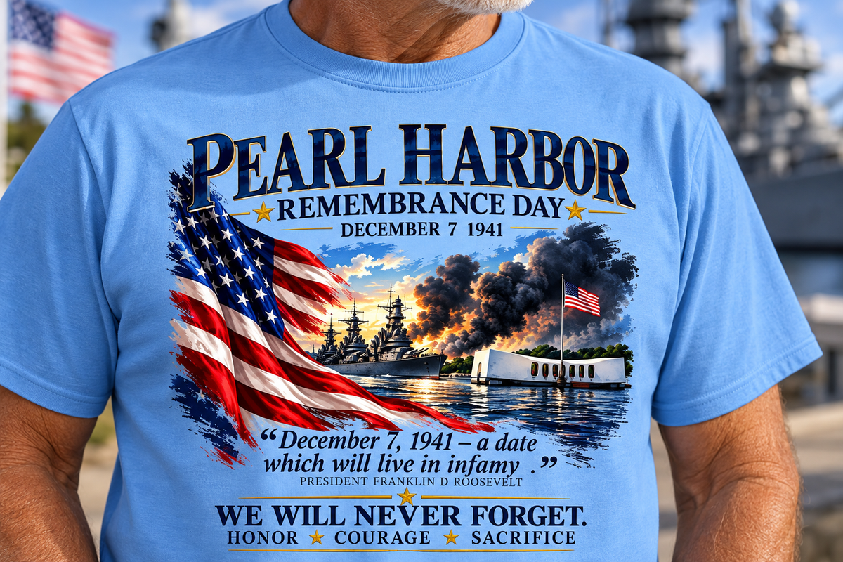 Pearl Harbor Day Performance T-Shirt