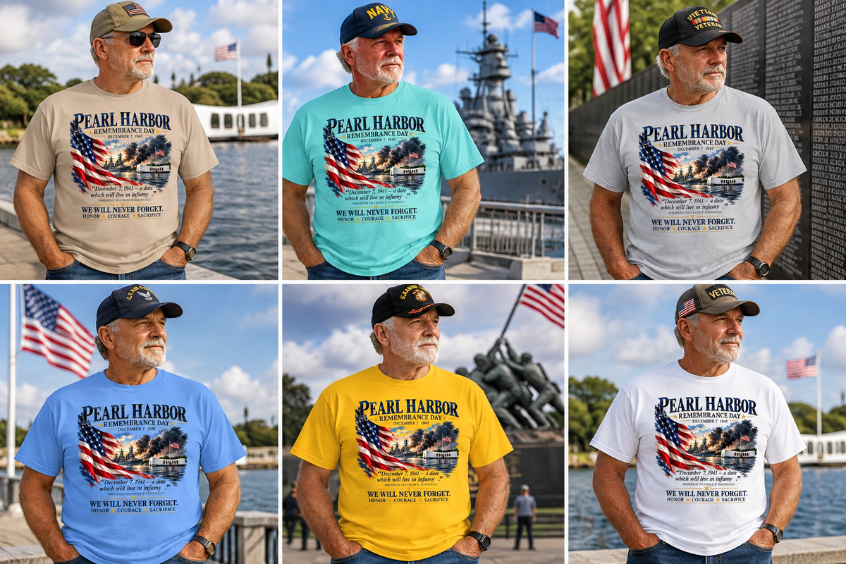 Pearl Harbor Day Performance T-Shirt