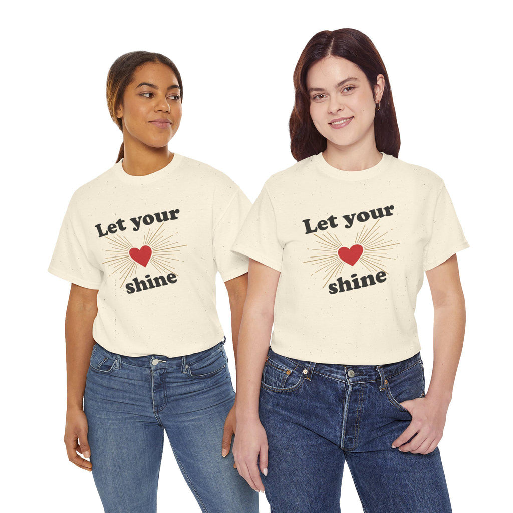 Let Your LOVE Shine Tee | Inspirational Graphic Shirt