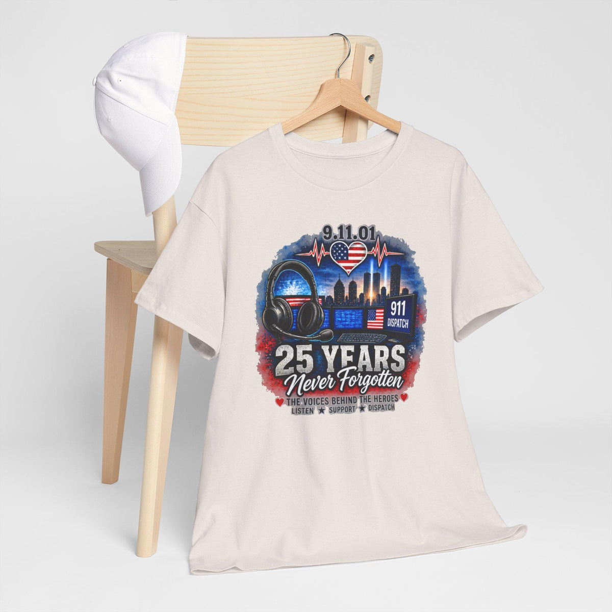9 11 Memorial T-Shirt | 9 11 dispatch Tribute Tee