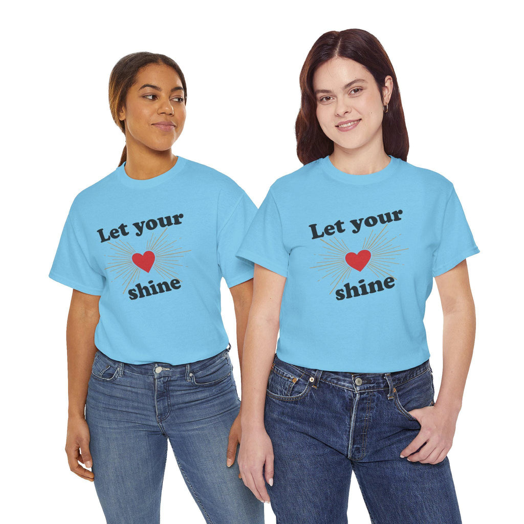 Let Your LOVE Shine Tee | Inspirational Graphic Shirt