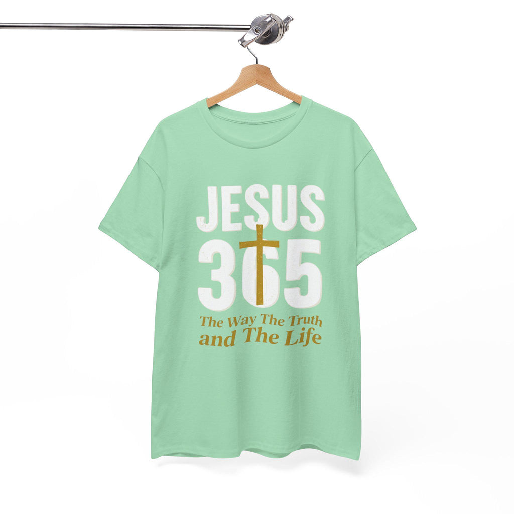 Jesus Cross The Way The Truth and The Life T-Shirt | Christian Faith Tee