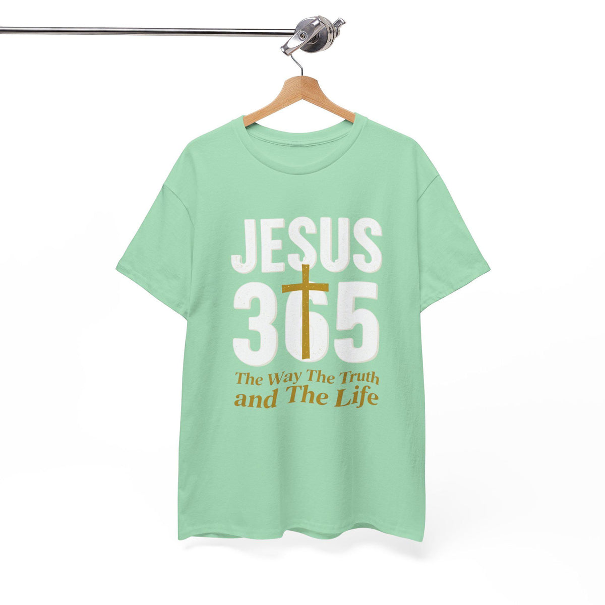 Jesus Cross The Way The Truth and The Life T-Shirt | Christian Faith Tee