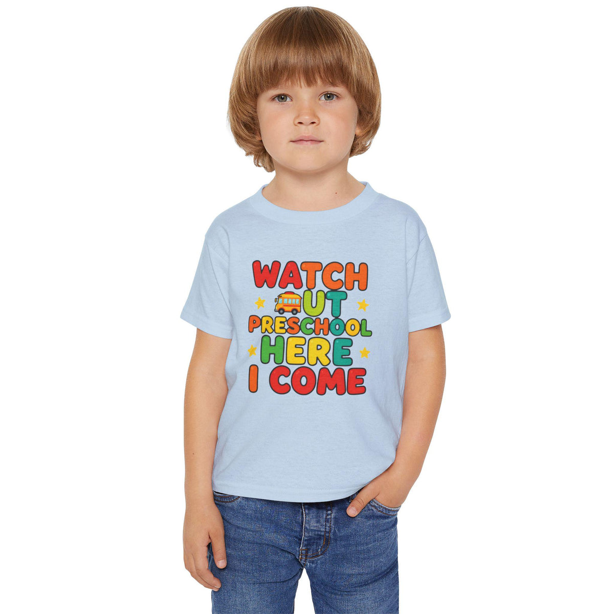Watch Out Preschool Here I Come Toddler T-shirt | Back to School Kids Shirt
