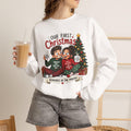 Our First Christmas Couple Illustration Crewneck Sweatshirt | Memories in the Making