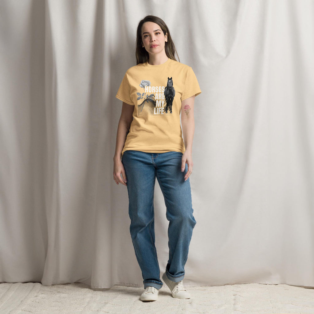 Horse Tee-Shirt/Horses are my life