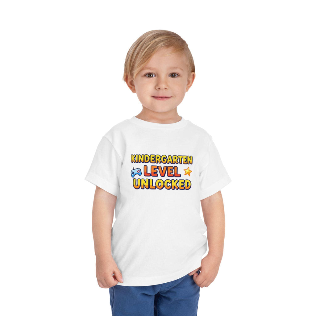 Kindergarten Level Unlocked Toddler Tee | Back to School Shirt