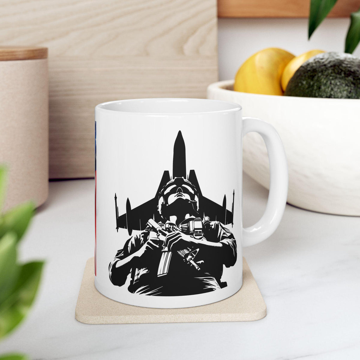 Thank You Veteran Support Mug | Military Service Tribute Mug