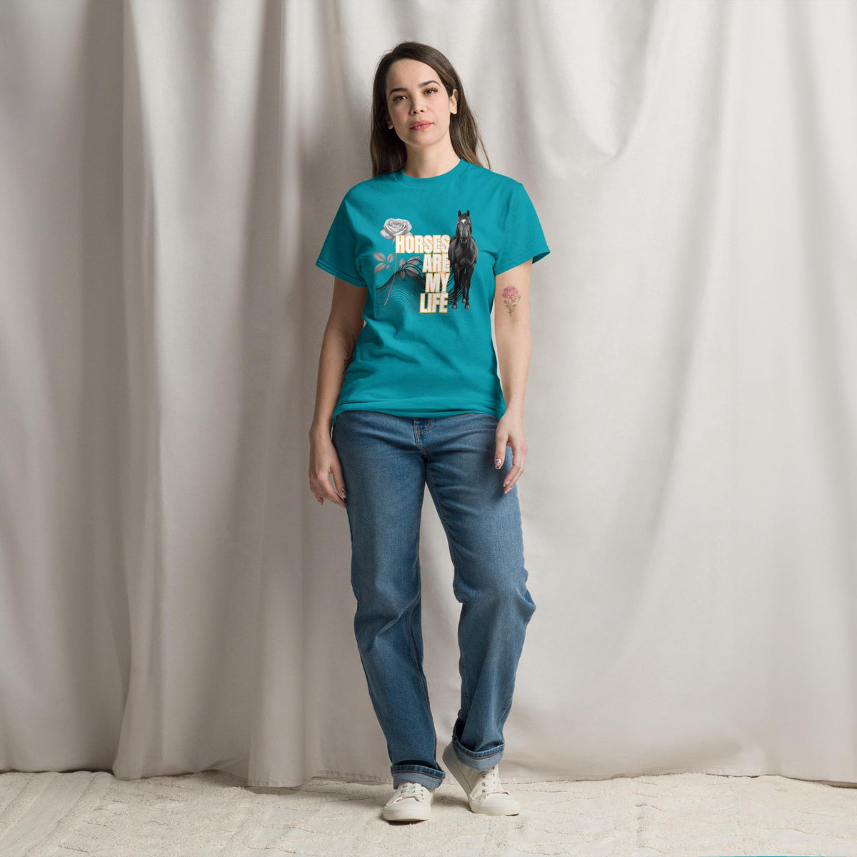 Horse Tee-Shirt/Horses are my life