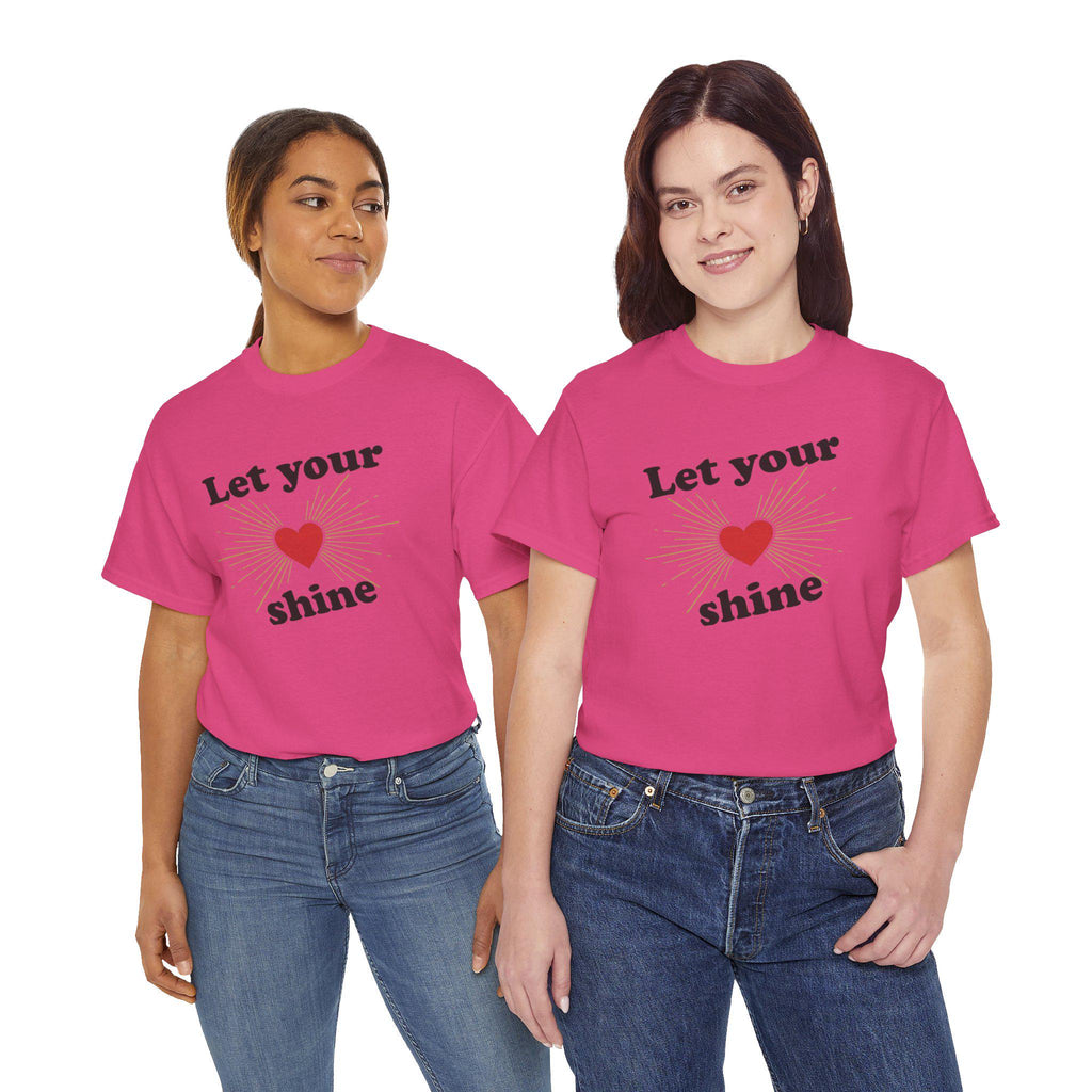 Let Your LOVE Shine Tee | Inspirational Graphic Shirt