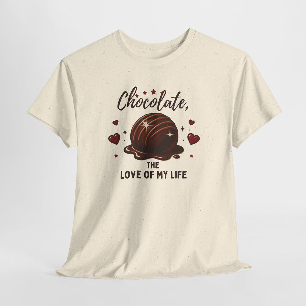 Chocolate the Love of My Life Tee | Candy Hearts, Dessert Illustration