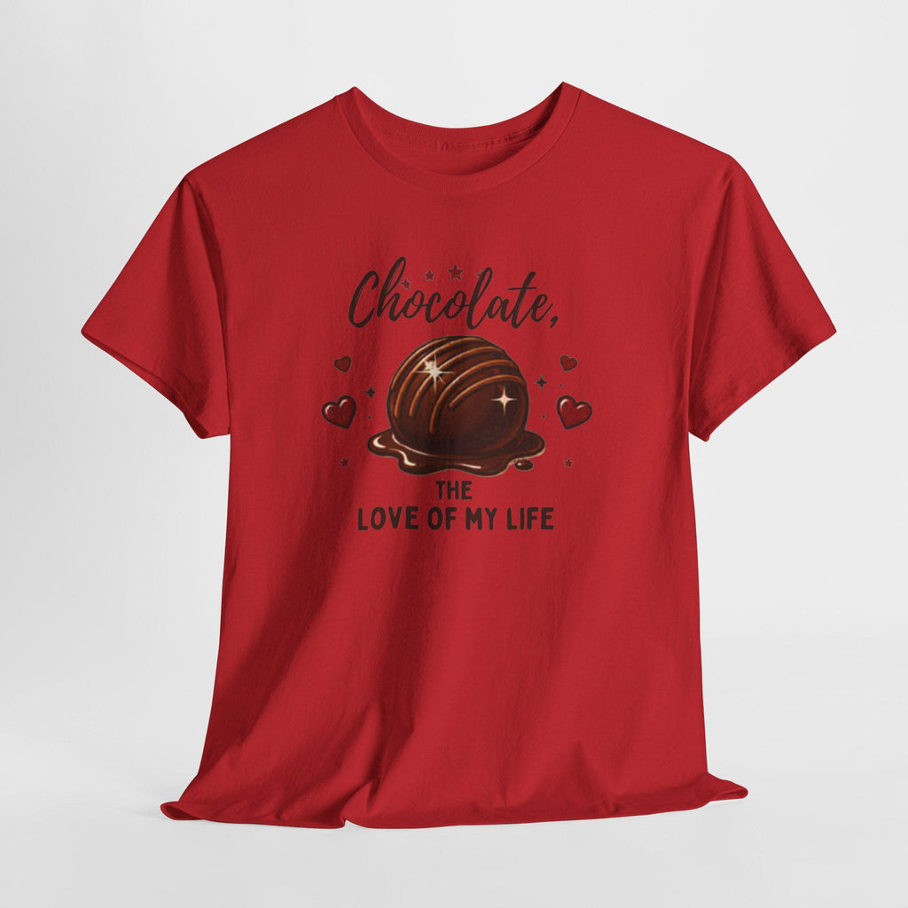 Chocolate the Love of My Life Tee | Candy Hearts, Dessert Illustration
