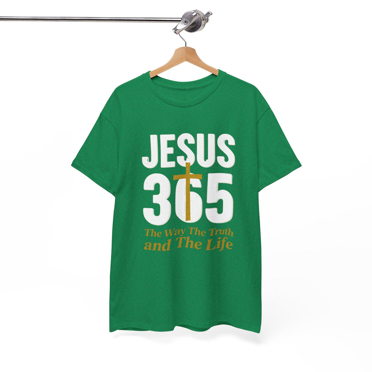 Jesus Cross The Way The Truth and The Life T-Shirt | Christian Faith Tee