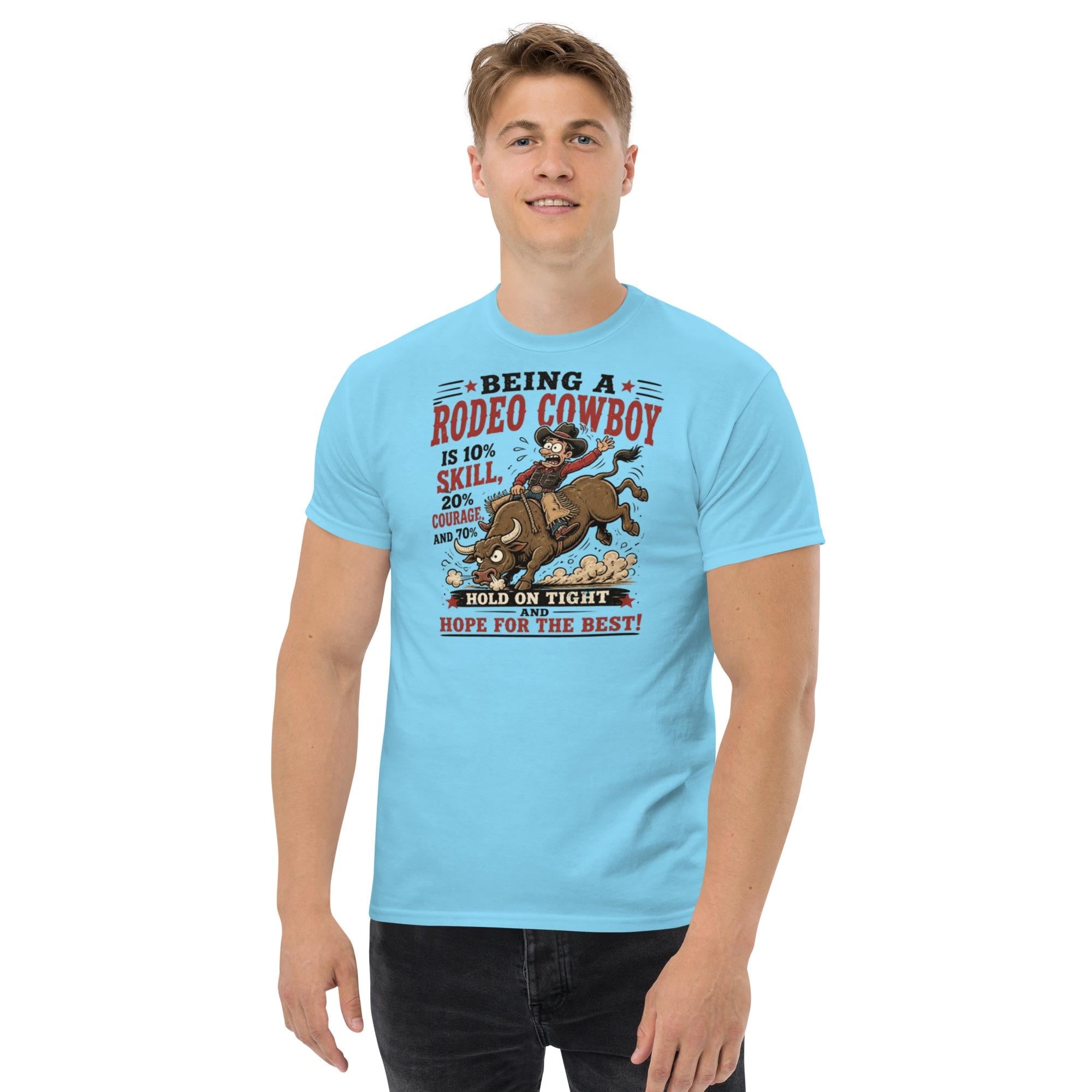 Rodeo Cowboy Bull rider humor T-Shirt