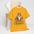 Santa Gnome Merry Christmas Tee | Holiday Gnome, Festive Typography