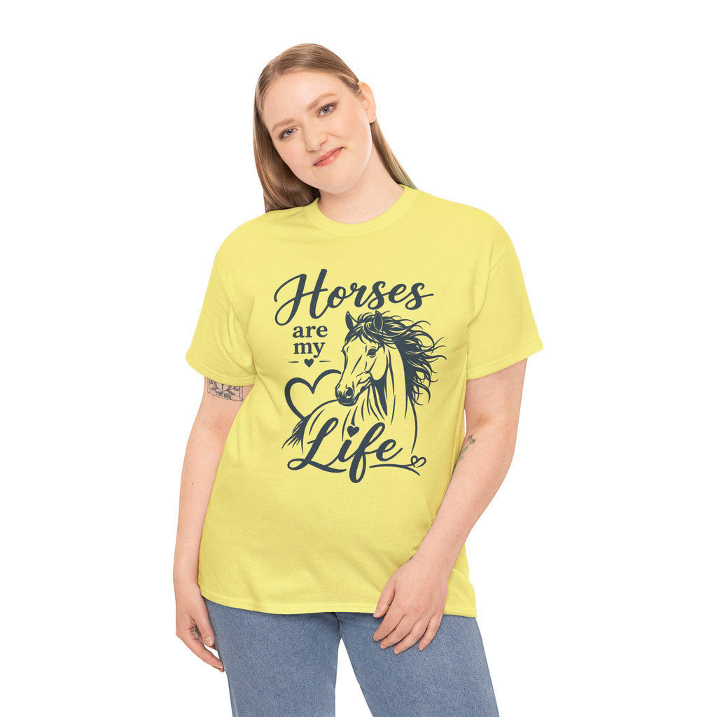 Horses Are My Life shirt Tee | Horse sketch, heart design