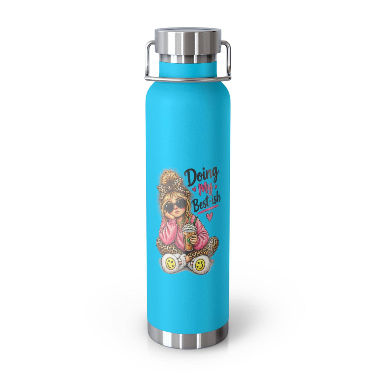Humorous Water Bottle | 22oz Insulated Copper Vacuum Bottle