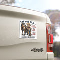 Cowboy Humor Car Magnets, funny cowboy magnet for trucks