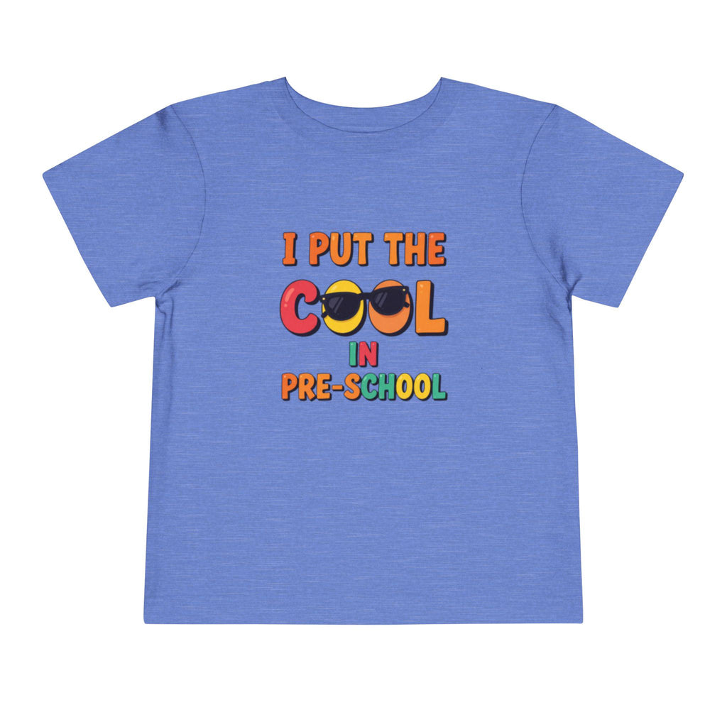 Toddler Preschool Graphic Tee | "I Put the in Preschool" Shirt