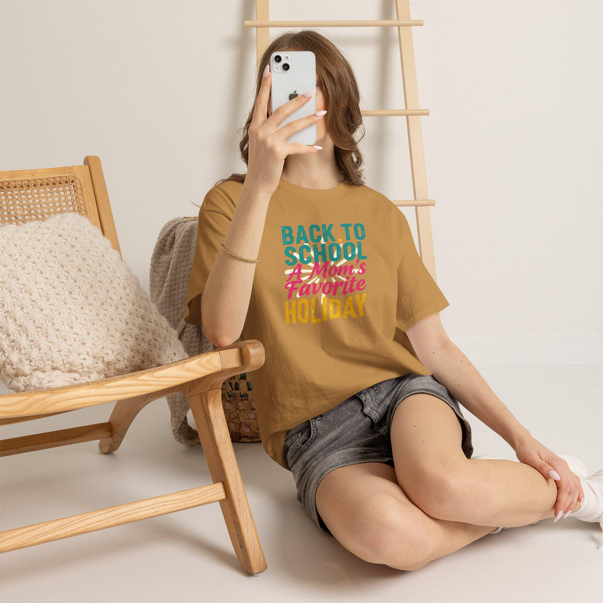 Back to School A Mom's Favorite Holiday T-Shirt | Teacher Mom Tee