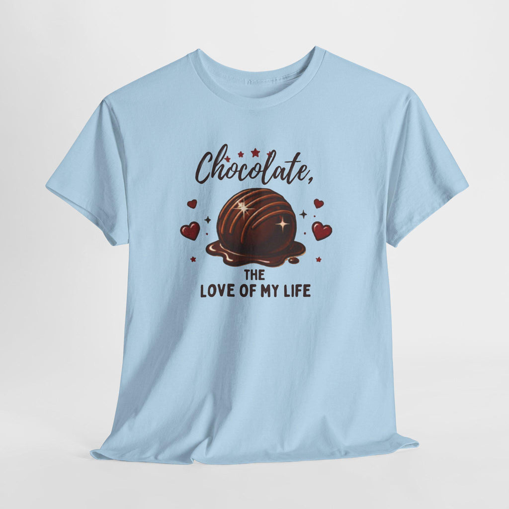 Chocolate the Love of My Life Tee | Candy Hearts, Dessert Illustration