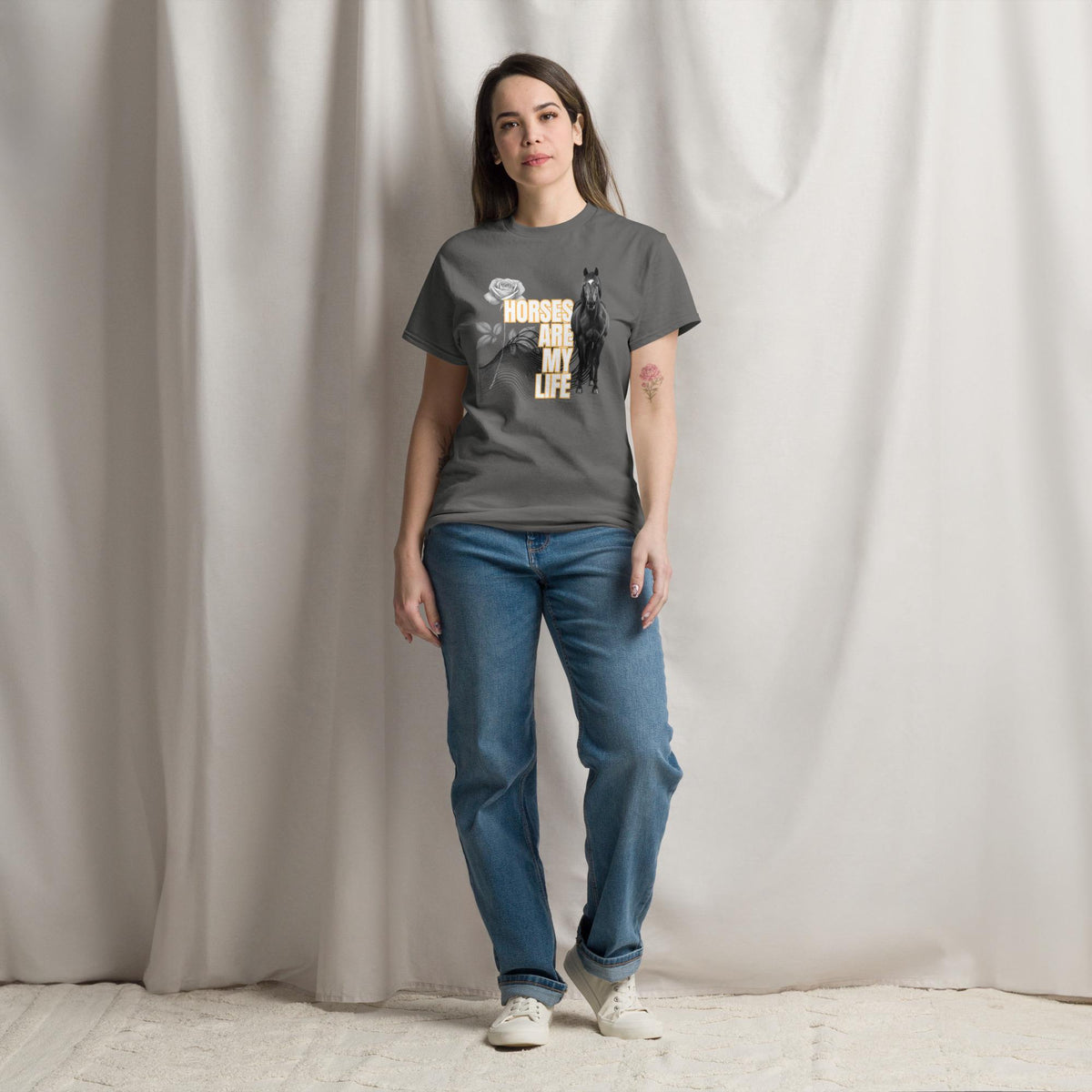 Horse Tee-Shirt/Horses are my life