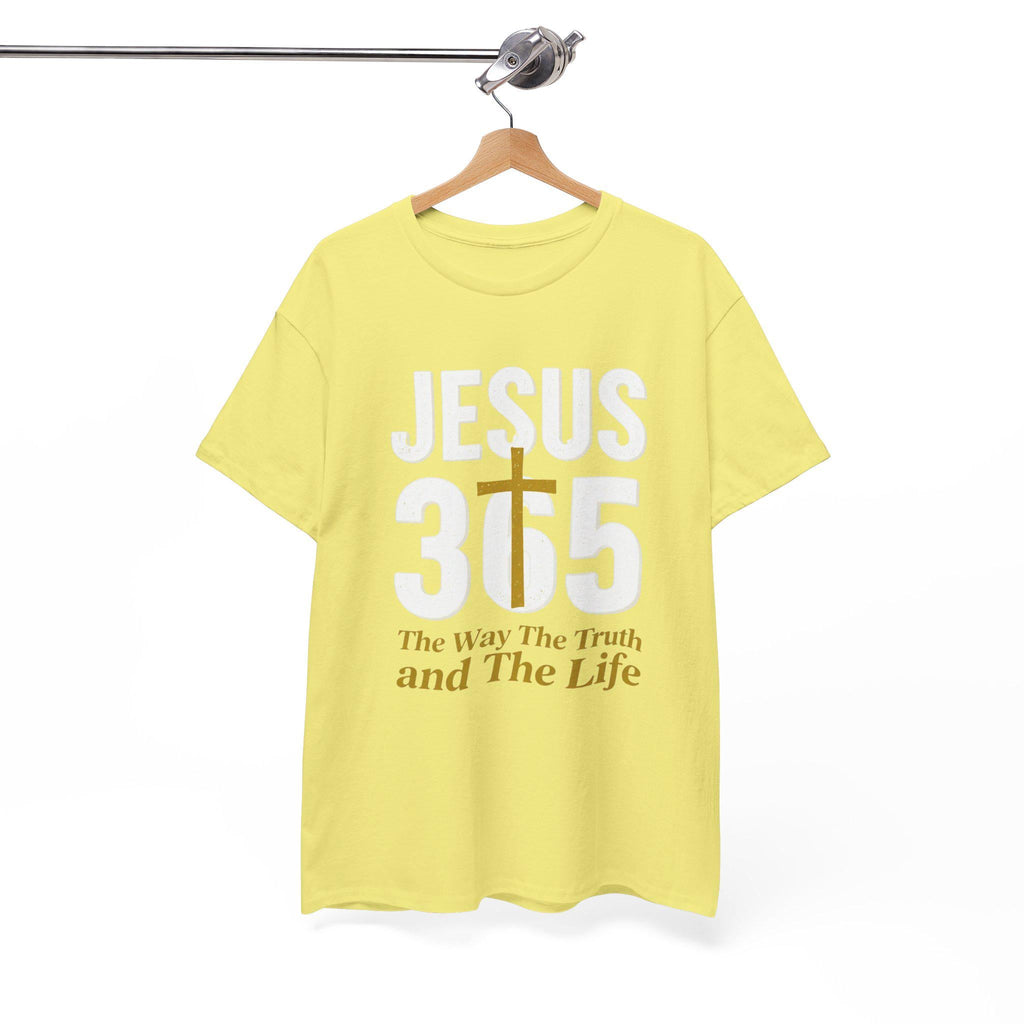 Jesus Cross The Way The Truth and The Life T-Shirt | Christian Faith Tee