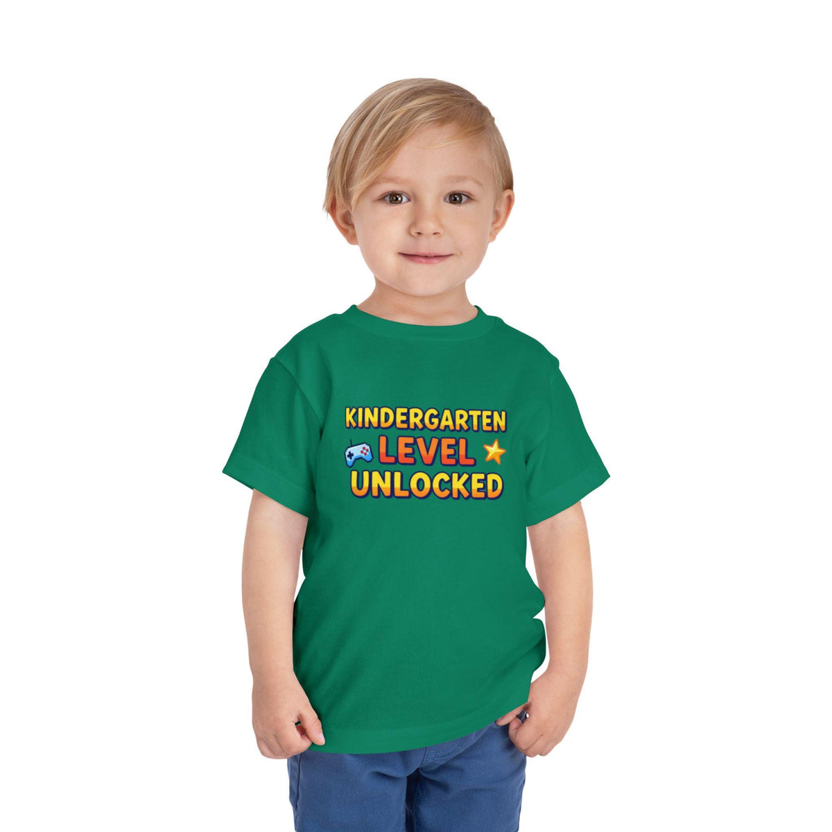 Kindergarten Level Unlocked Toddler Tee | Back to School Shirt