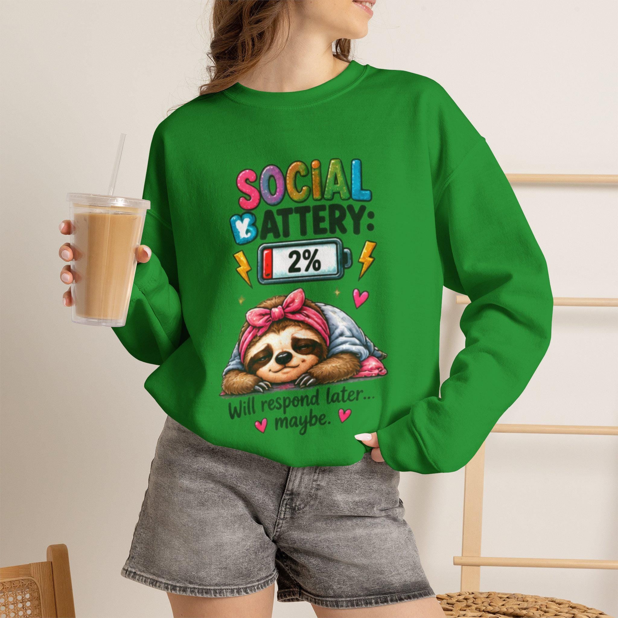 Humorous computer Sweatshirt | Fun GenZ Graphic