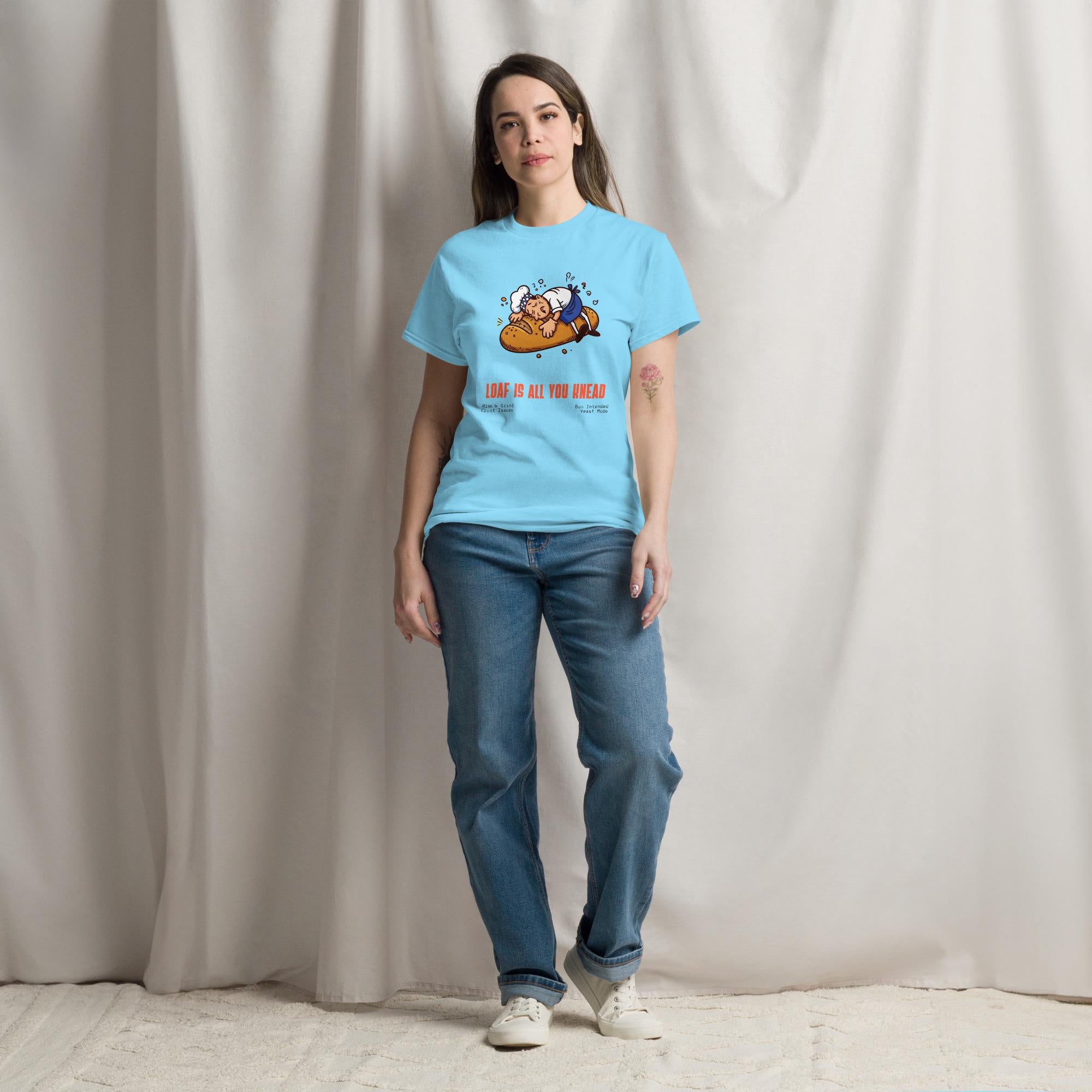 Funny Baking Shirt, Cute Baker Tee, Baking Lover Gift, Baker T-Shirt for Women, Sourdough Bread Baking Mom Gift, Unisex Kitchen Tee