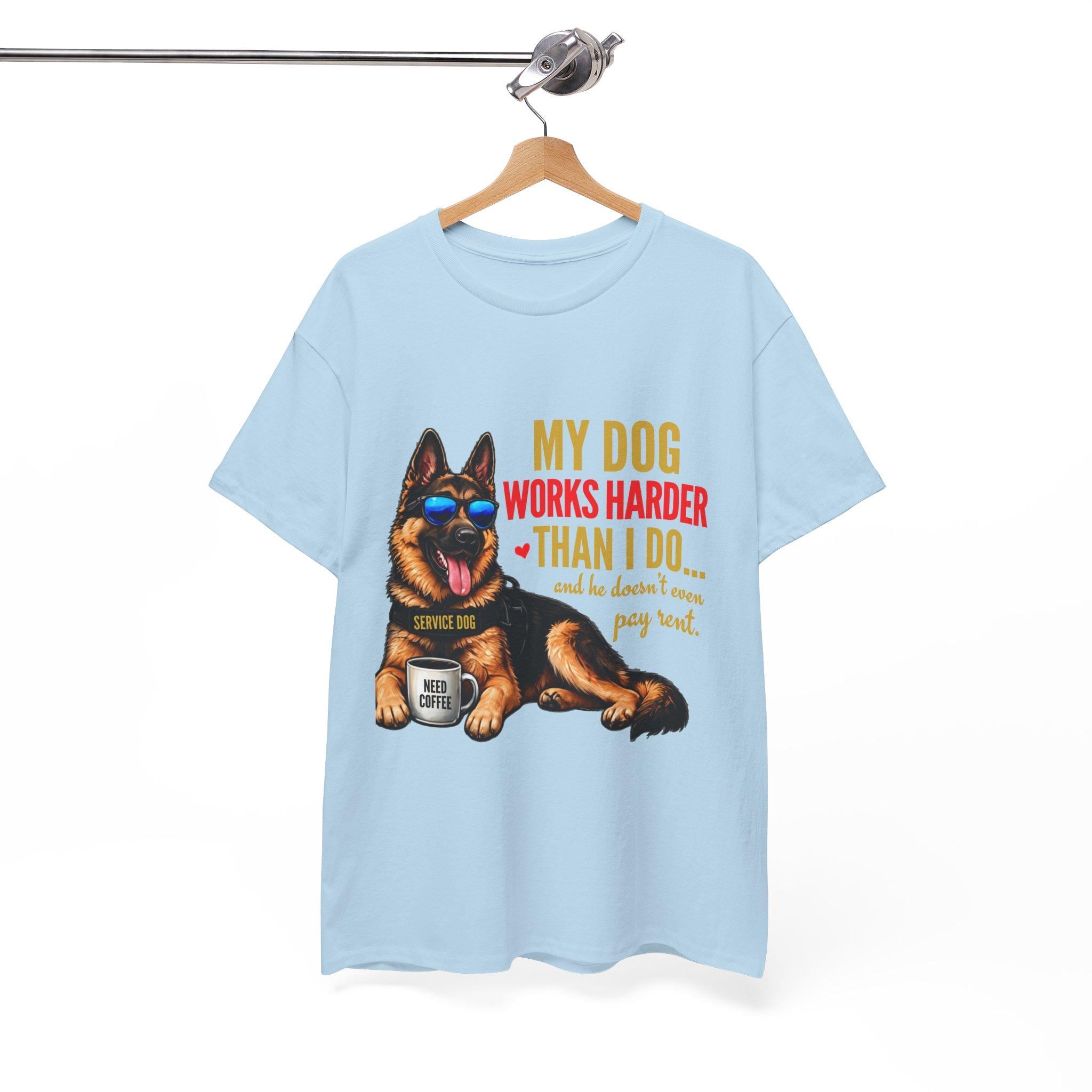 German Shepherd  Service Dog Tee | Working Dog Top