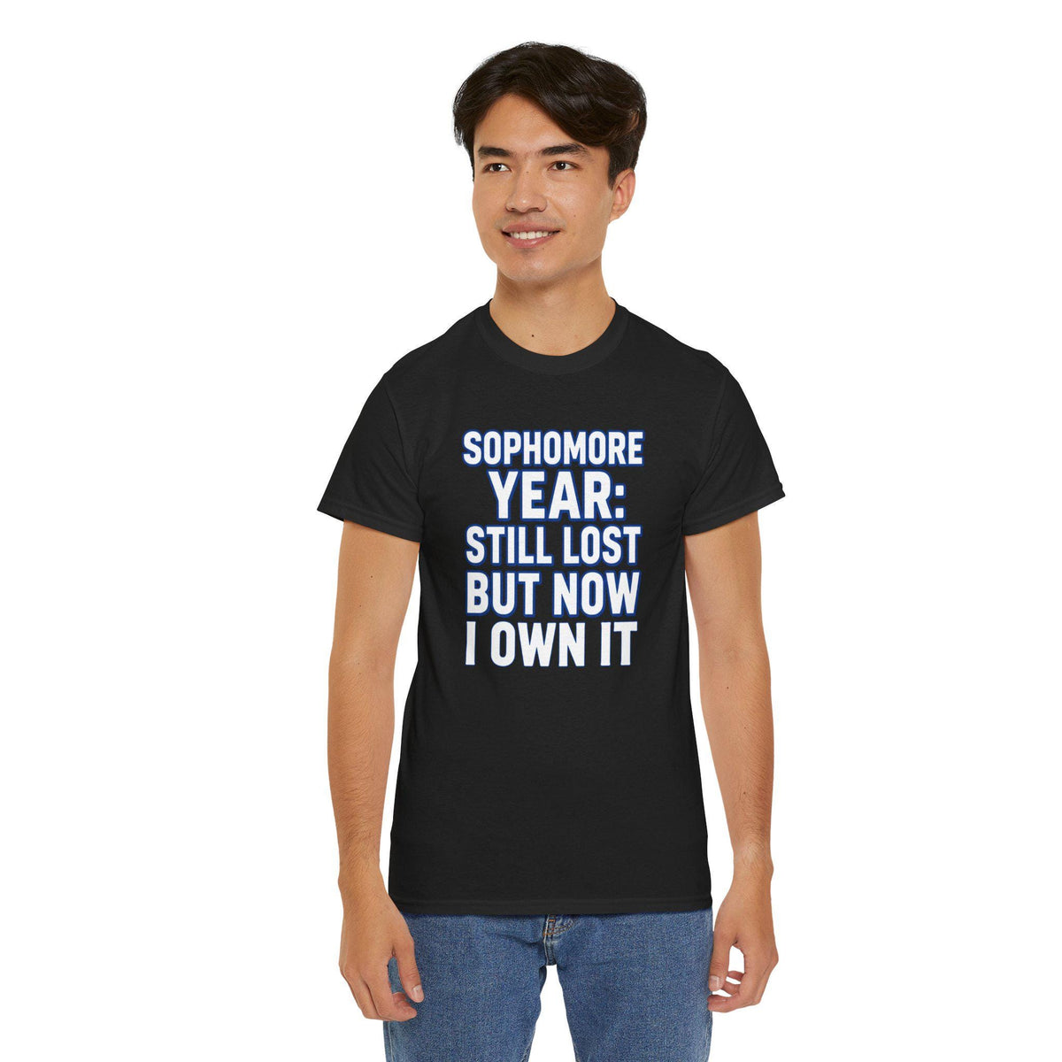 Sophomore Year Still Lost But Now I Own It College T-Shirt, Funny College Student Gift Tee, Sophomore Shirt, Back to School Unisex Tee