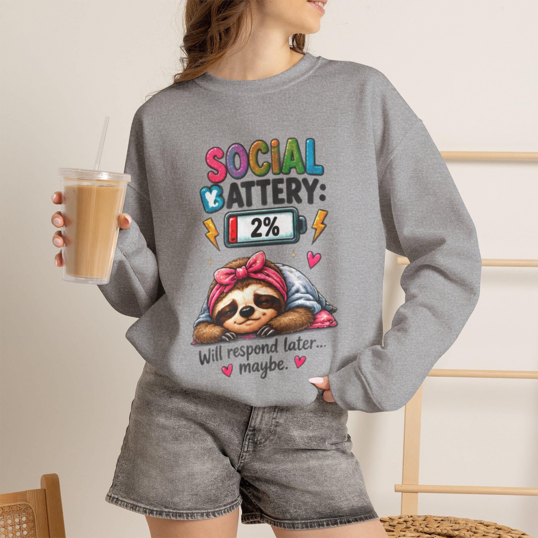 Humorous computer Sweatshirt | Fun GenZ Graphic