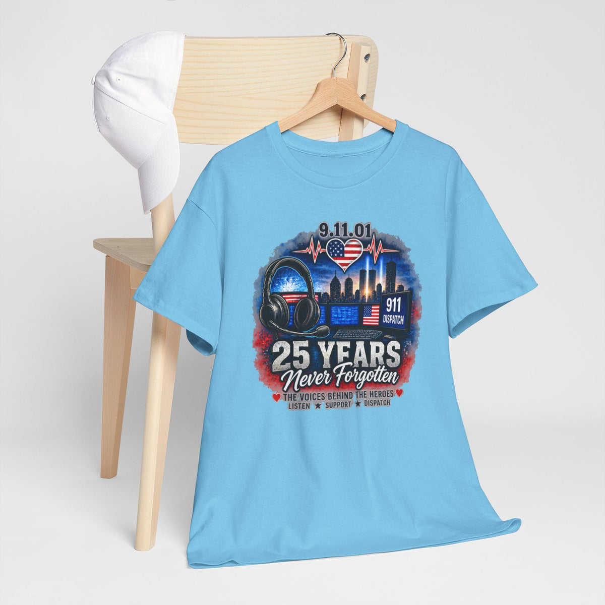9 11 Memorial T-Shirt | 9 11 dispatch Tribute Tee
