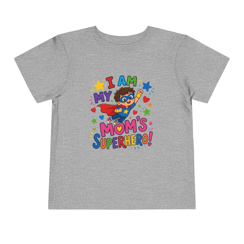 Toddler Superhero Shirt, I Am My Mom's Superhero, Playful Graphic Tee