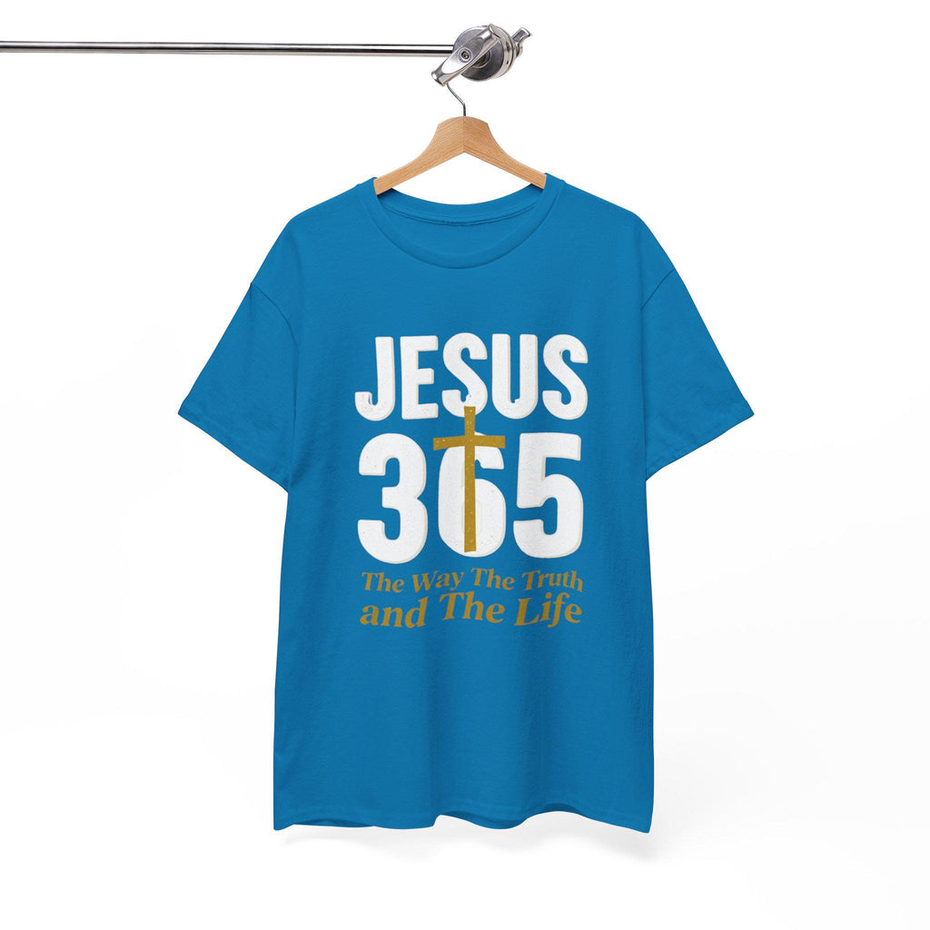 Jesus Cross The Way The Truth and The Life T-Shirt | Christian Faith Tee
