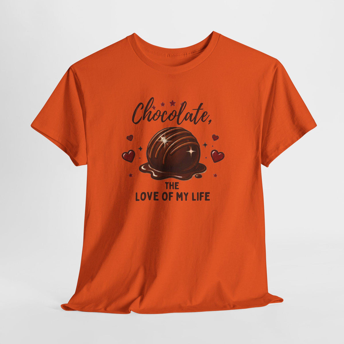 Chocolate the Love of My Life Tee | Candy Hearts, Dessert Illustration