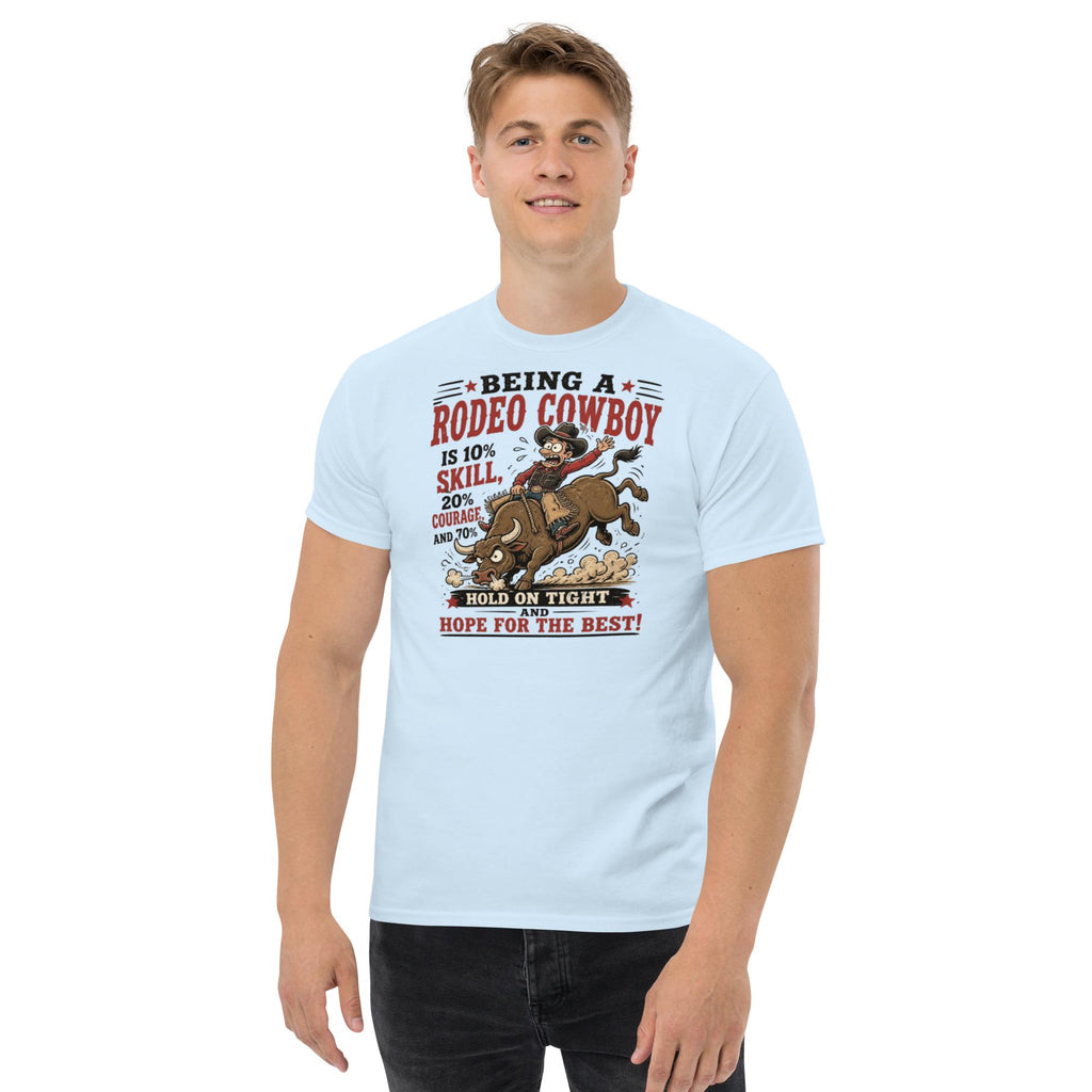Rodeo Cowboy Bull rider humor T-Shirt