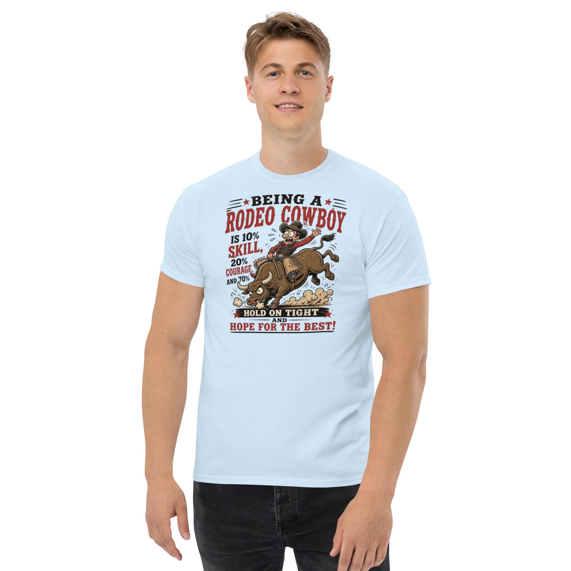 Rodeo Cowboy Bull rider humor T-Shirt